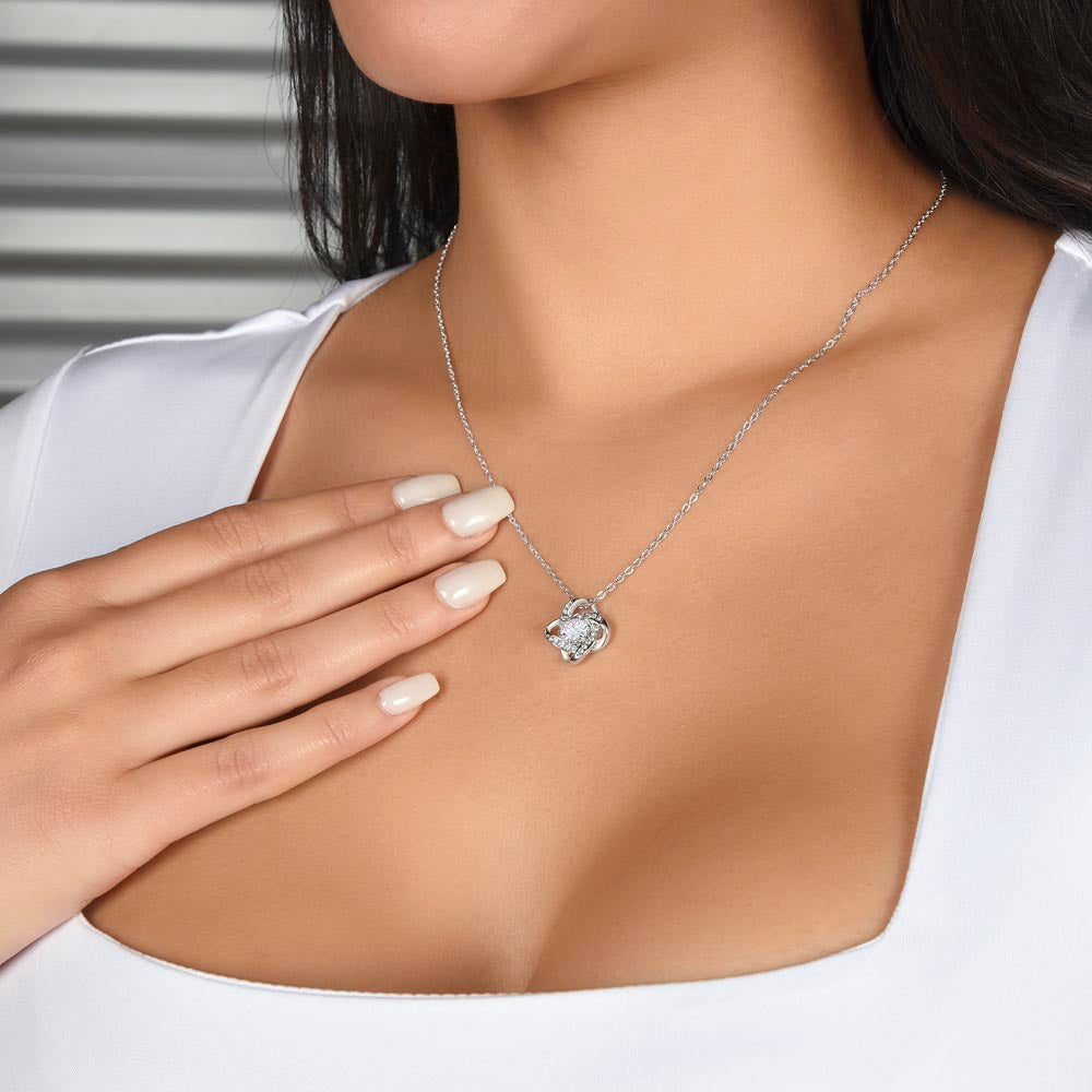Wife- Love Knot Necklace – Eternal Love (188)