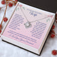 Wife -Love Knot Necklace 32