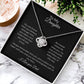 Daughter- Forever Love Necklace – You Will Always Be My Heart (85)