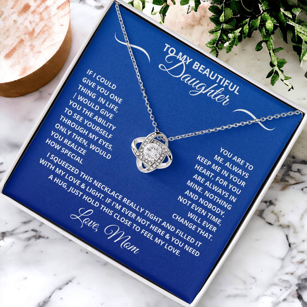 Daughter- Forever Love Necklace – Eternal Connection (38)