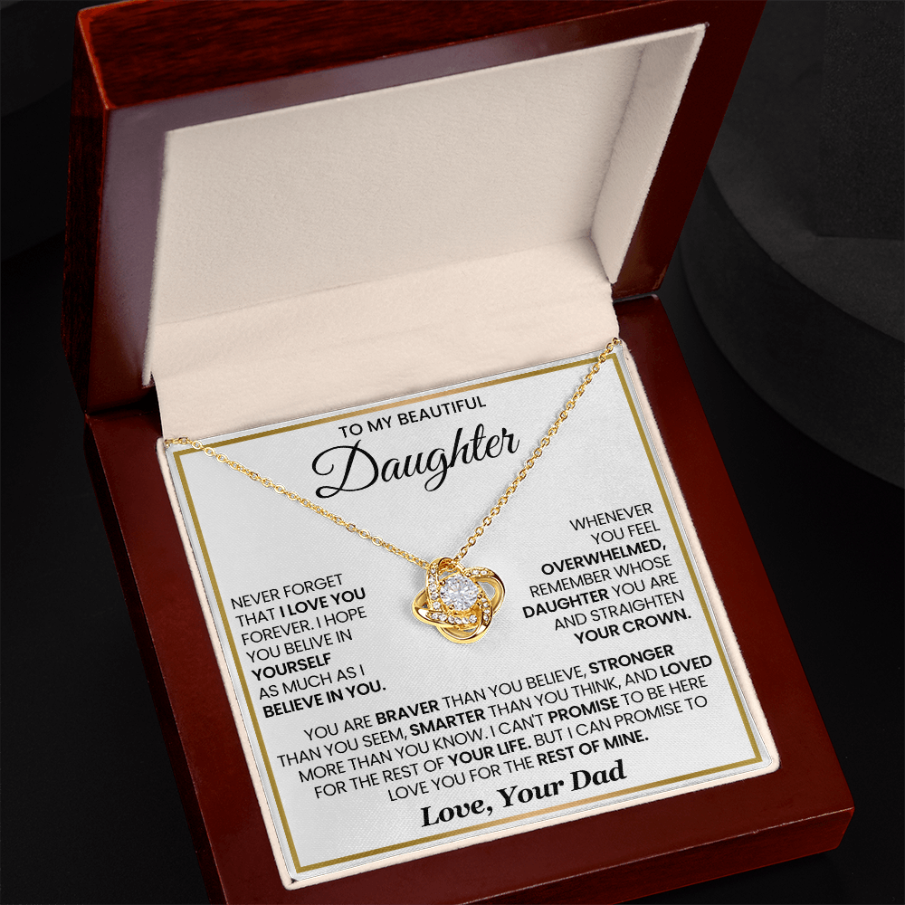 Daughter- Forever Love Necklace – A Lasting Gift of Love and Pride (15)