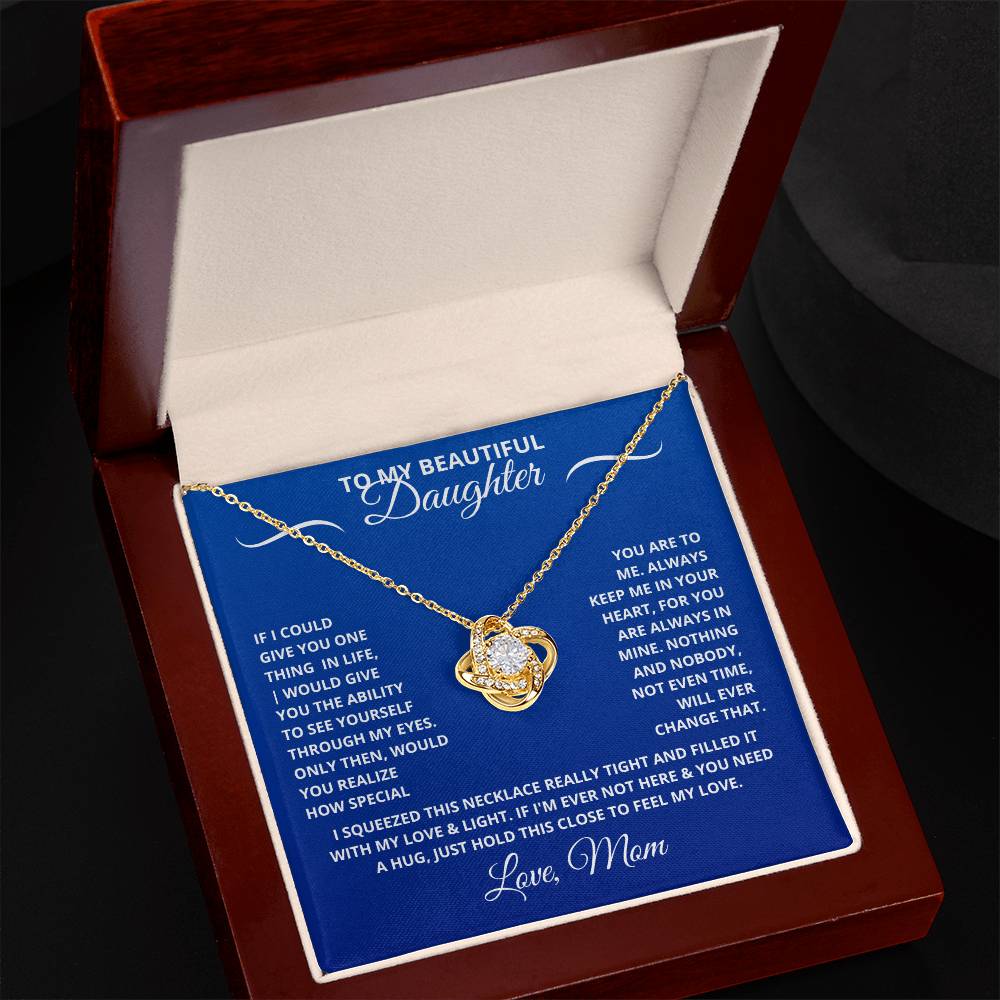 Daughter- Forever Love Necklace – Eternal Connection (38)