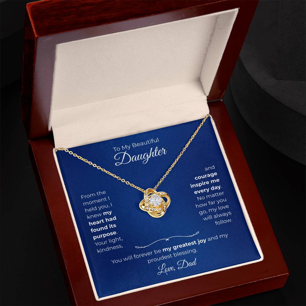 Daughter- Forever Love Necklace – A Parent's Love(96)