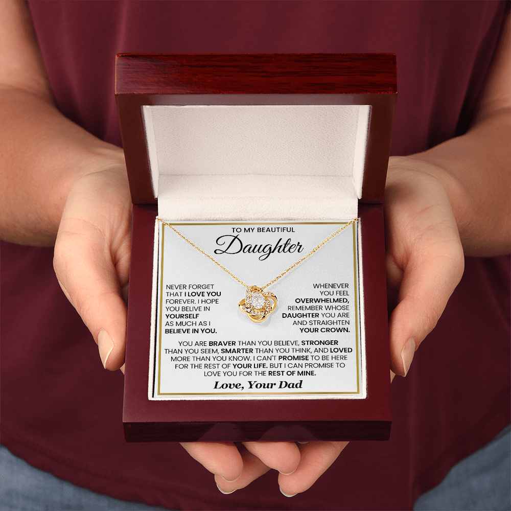Daughter- Forever Love Necklace – A Lasting Gift of Love and Pride (15)