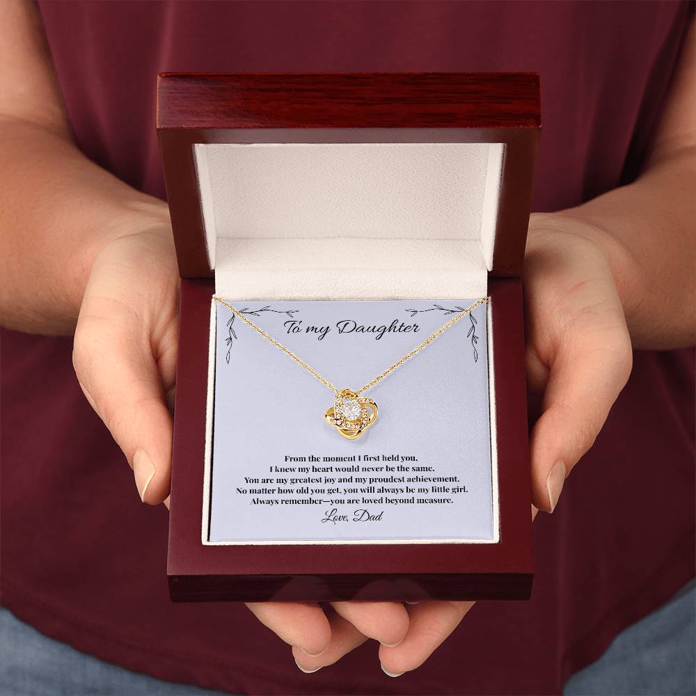 Daughter- Forever Love Necklace – A Lasting Gift of Love and Pride (24)
