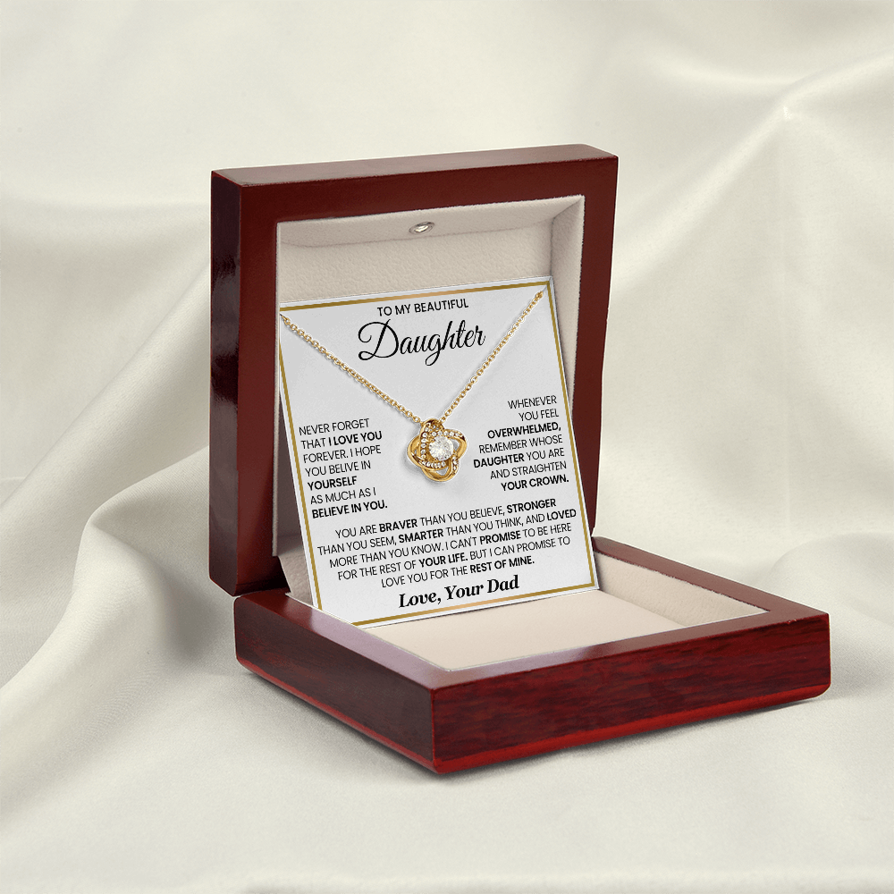 Daughter- Forever Love Necklace – A Lasting Gift of Love and Pride (15)