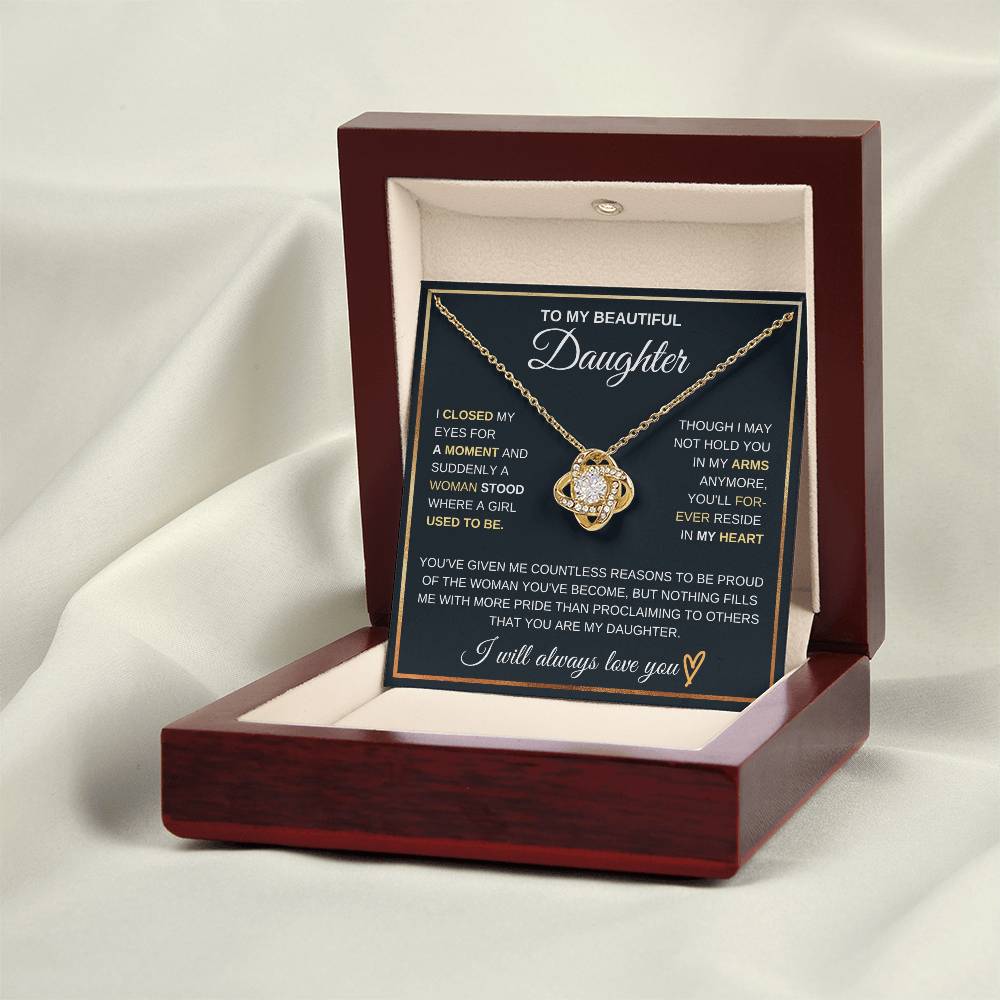 Daughter- Forever Love Necklace – Eternal Connection (50)