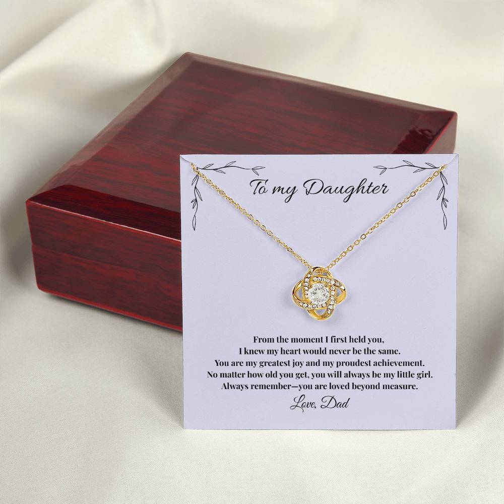 Daughter- Forever Love Necklace – A Lasting Gift of Love and Pride (24)