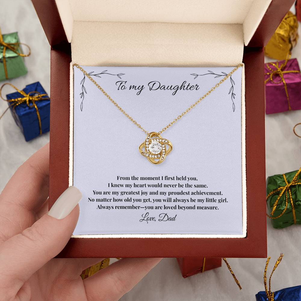 Daughter- Forever Love Necklace – A Lasting Gift of Love and Pride (24)
