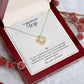 Wife- Love Knot Necklace – Forever in My Heart (194)