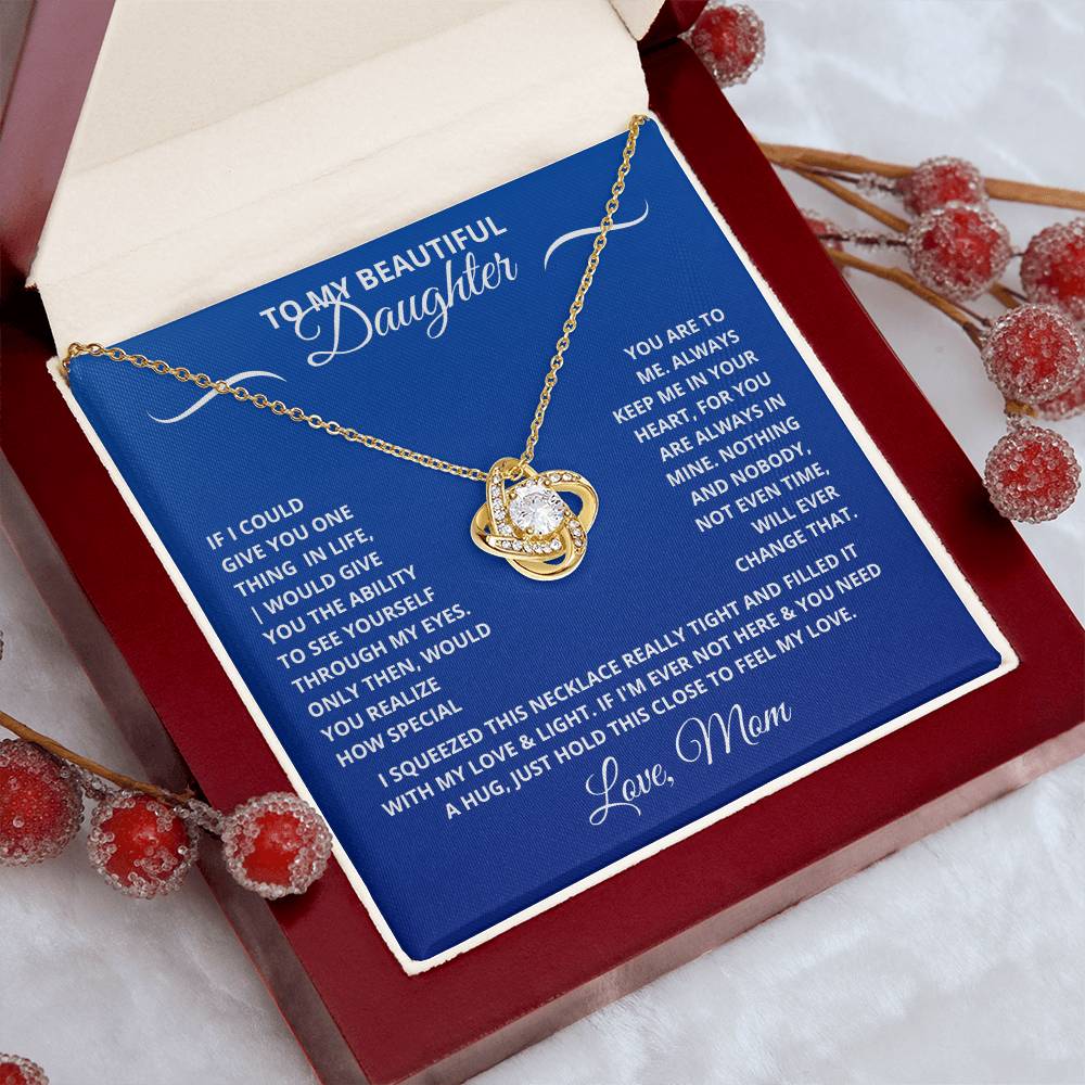 Daughter- Forever Love Necklace – Eternal Connection (38)