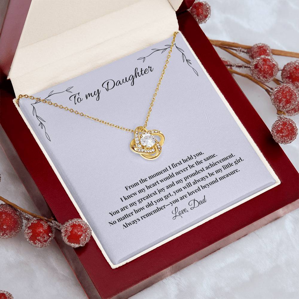 Daughter- Forever Love Necklace – A Lasting Gift of Love and Pride (24)