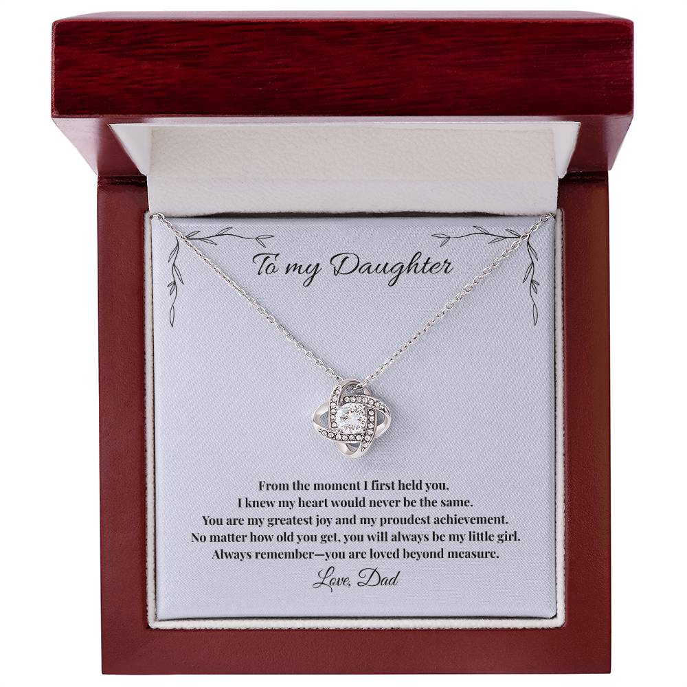 Daughter- Forever Love Necklace – A Lasting Gift of Love and Pride (24)
