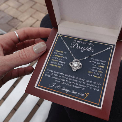 Daughter- Forever Love Necklace – Eternal Connection (50)