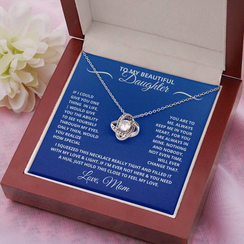 Daughter- Forever Love Necklace – Eternal Connection (38)