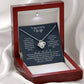 Wife- Love Knot Necklace – Tied to My Heart (190)