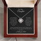 Daughter- Forever Love Necklace – You Will Always Be My Heart (85)