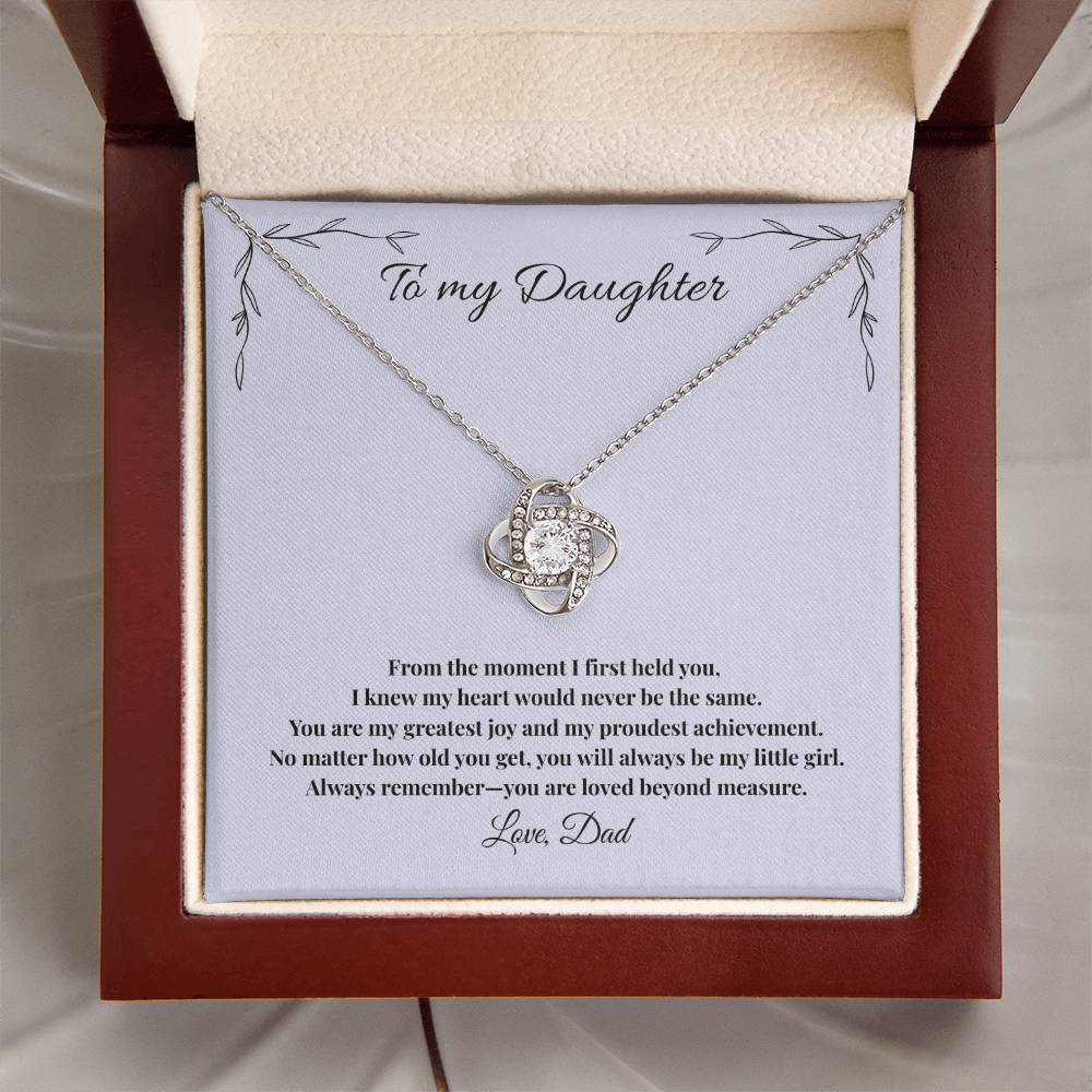 Daughter- Forever Love Necklace – A Lasting Gift of Love and Pride (24)