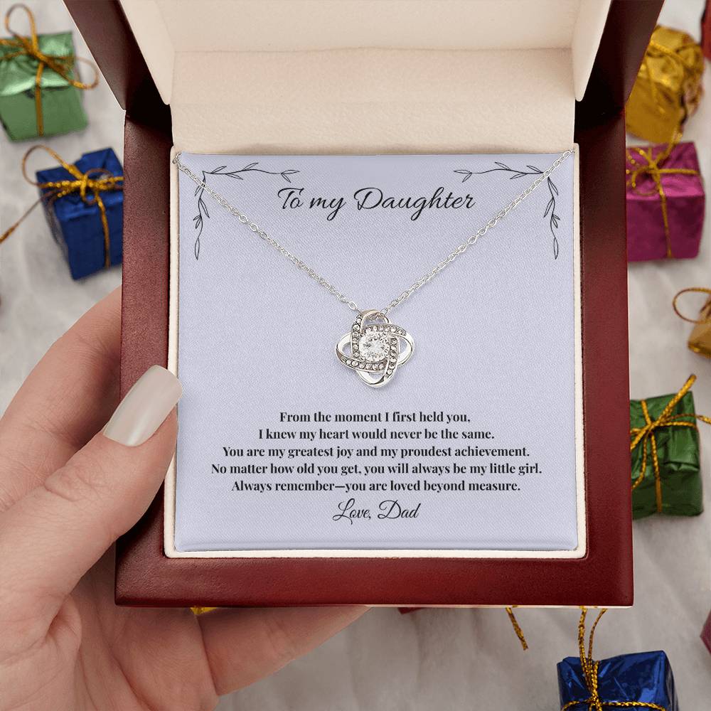 Daughter- Forever Love Necklace – A Lasting Gift of Love and Pride (24)