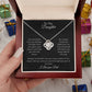 Daughter- Forever Love Necklace – You Will Always Be My Heart (85)