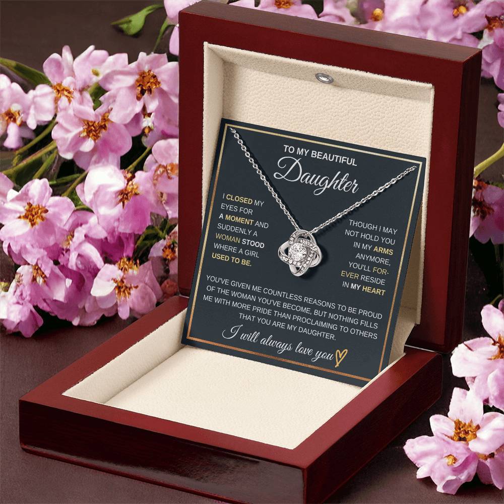 Daughter- Forever Love Necklace – Eternal Connection (50)