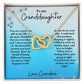 Granddaughter-Interlocking Heart Necklace (61)