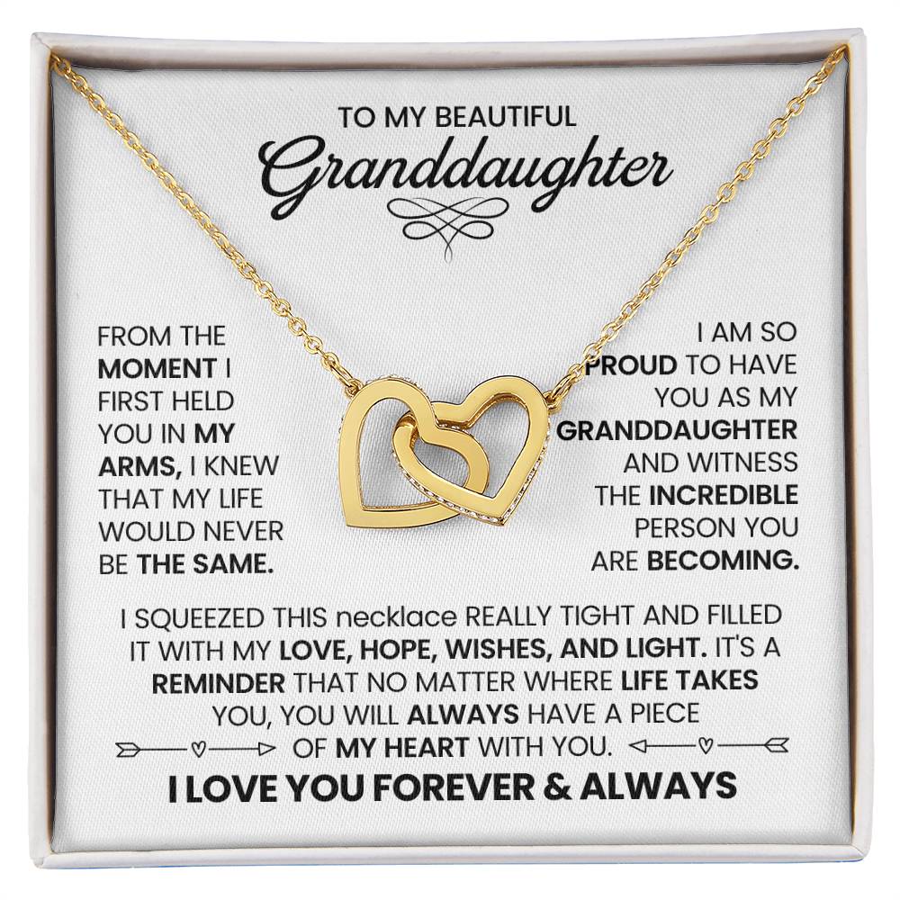 Granddaughter-Interlocking Heart Necklace (30)
