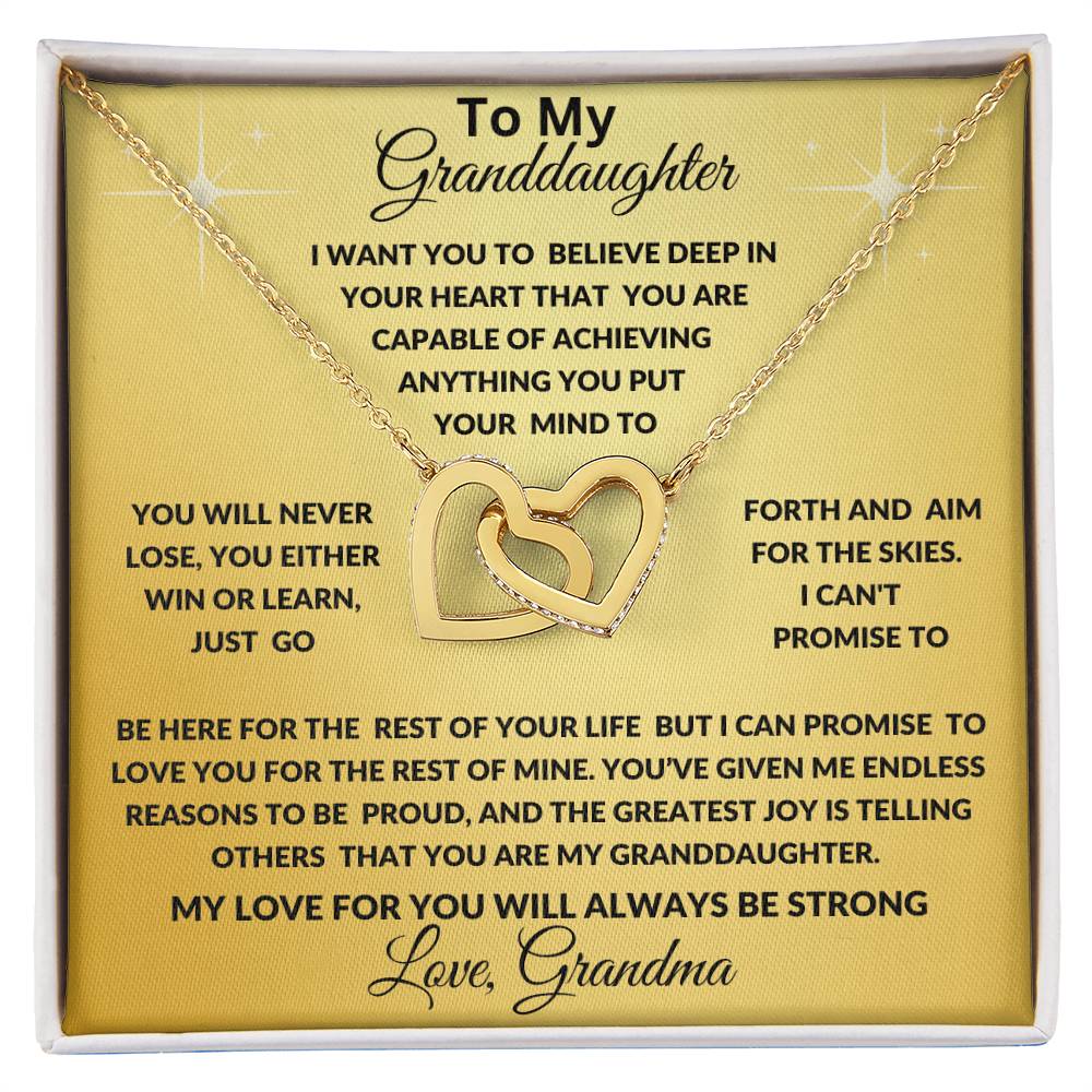 Granddaughter-Interlocking Heart Necklace (67)