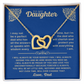 Daughter-Interlocking Heart Necklace (4)