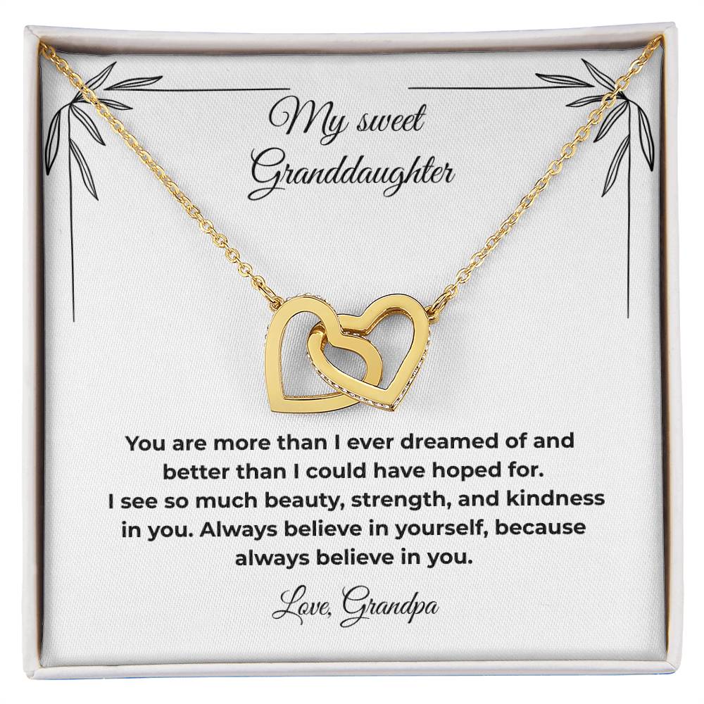 Granddaughter-Interlocking Heart Necklace (28)