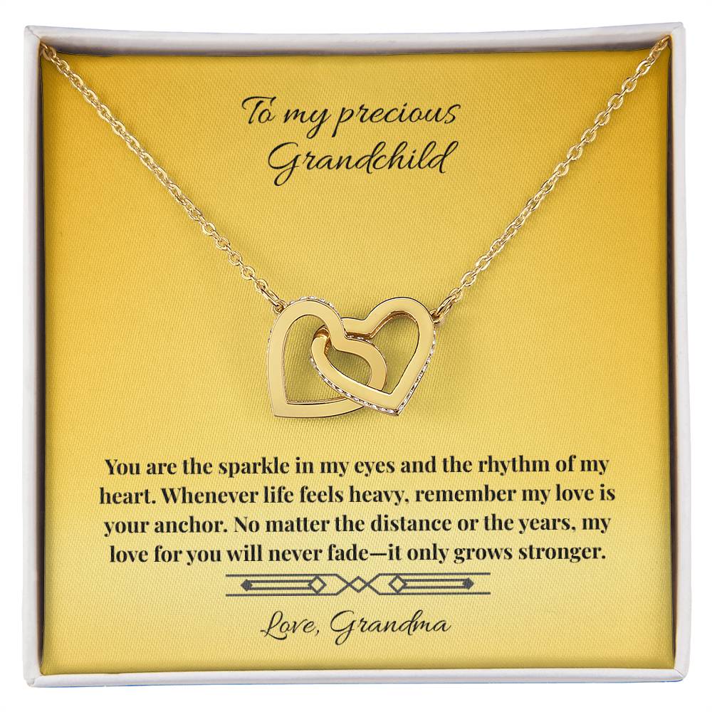 Granddaughter-Interlocking Heart Necklace (27)