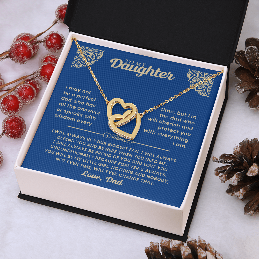 Daughter-Interlocking Heart Necklace (4)