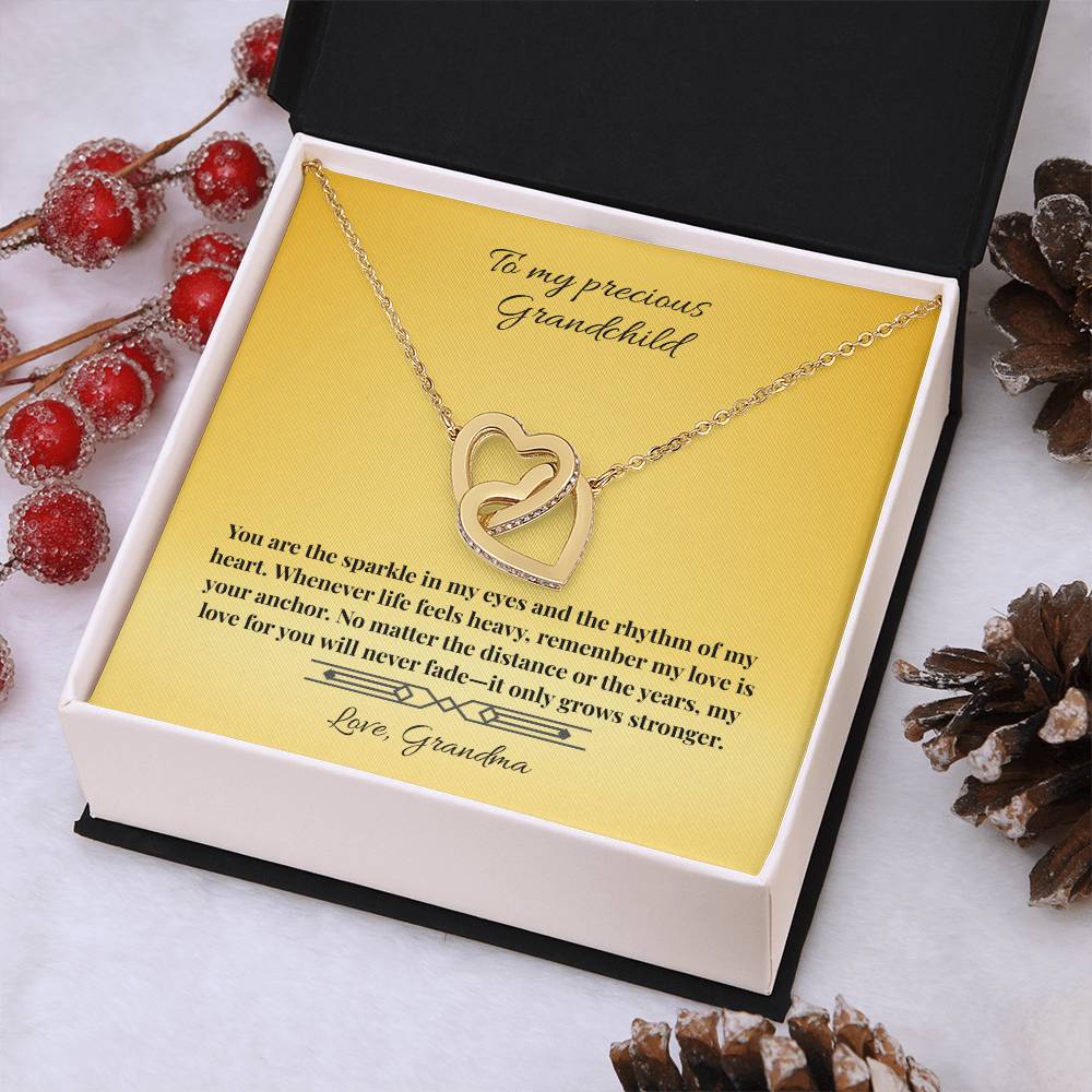 Granddaughter-Interlocking Heart Necklace (27)