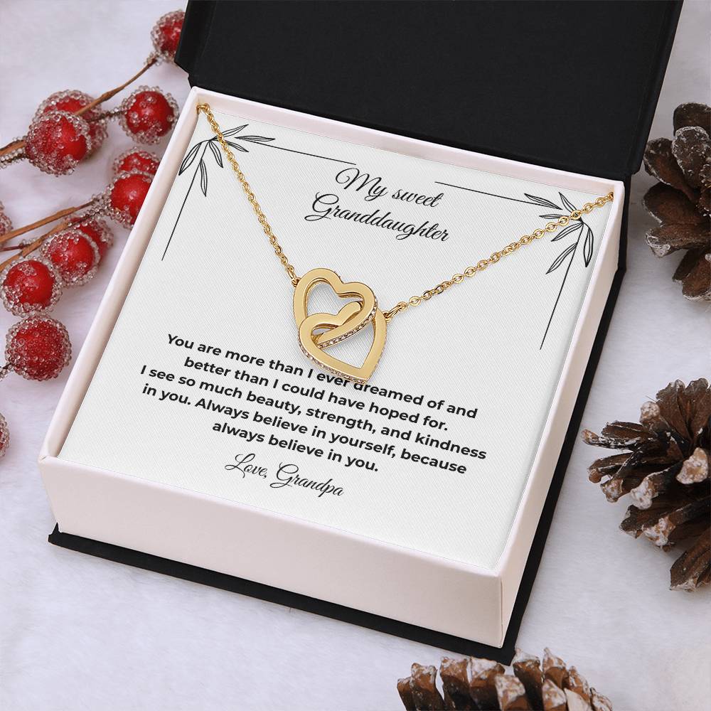 Granddaughter-Interlocking Heart Necklace (28)