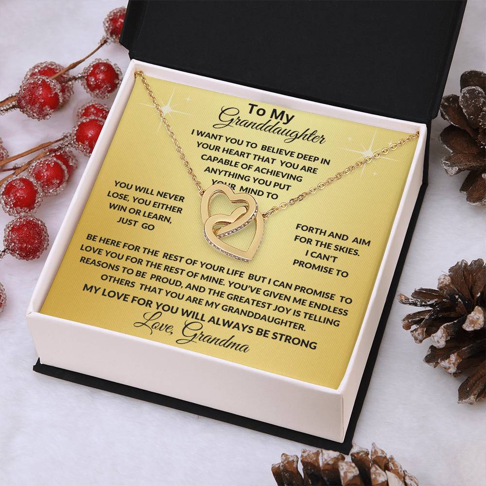 Granddaughter-Interlocking Heart Necklace (67)