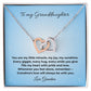 Granddaughter-Interlocking Heart Necklace (25)