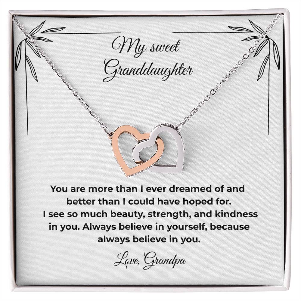 Granddaughter-Interlocking Heart Necklace (28)