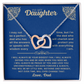 Daughter-Interlocking Heart Necklace (4)
