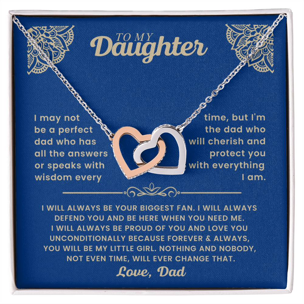Daughter-Interlocking Heart Necklace (4)