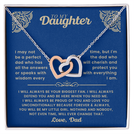 Daughter-Interlocking Heart Necklace (4)