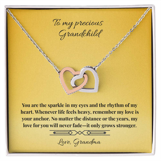 Granddaughter-Interlocking Heart Necklace (27)
