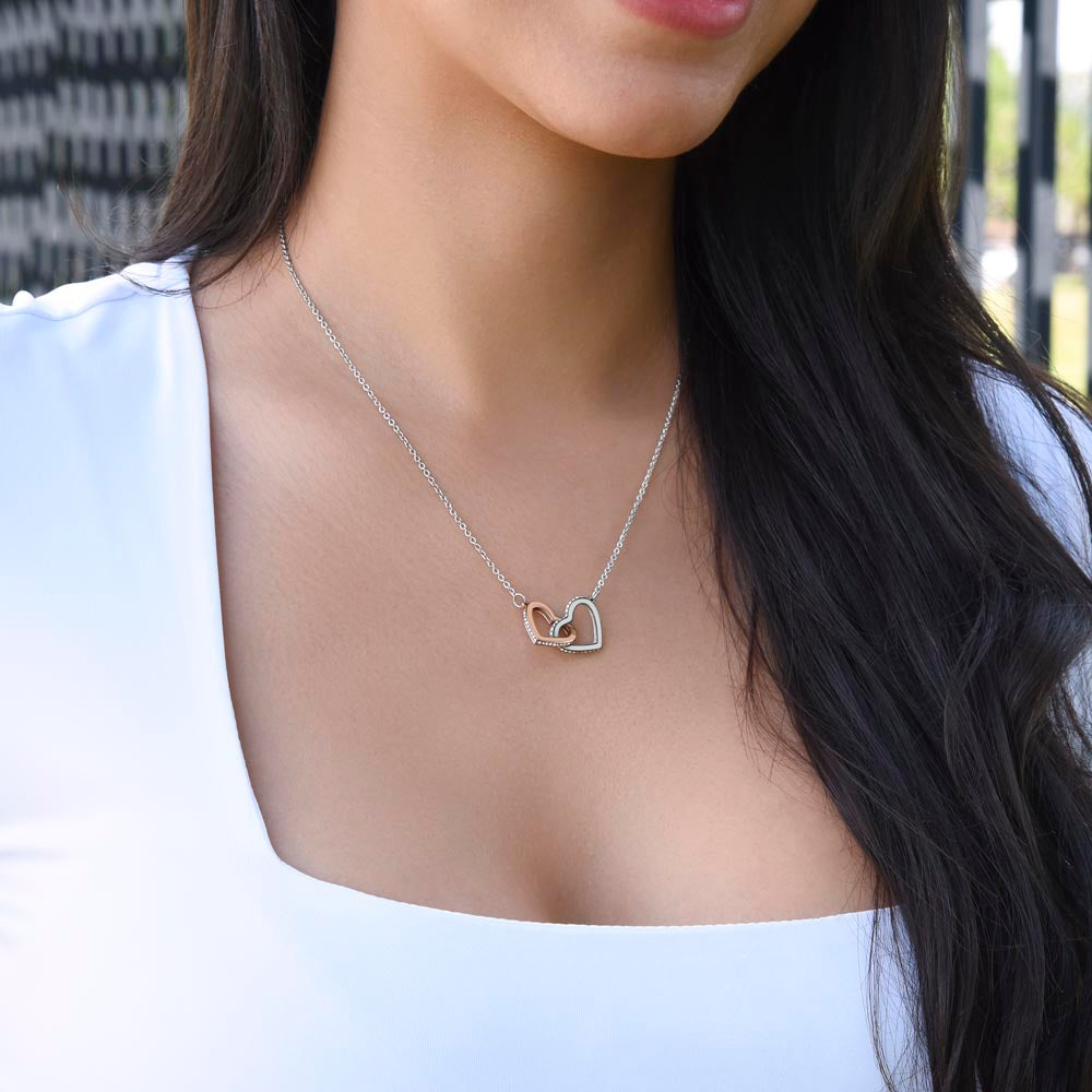 Granddaughter-Interlocking Heart Necklace (27)
