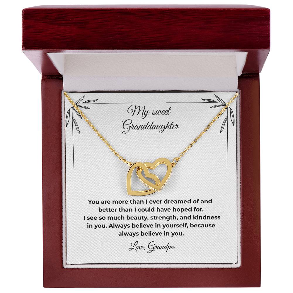 Granddaughter-Interlocking Heart Necklace (28)