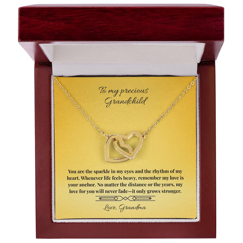Granddaughter-Interlocking Heart Necklace (27)