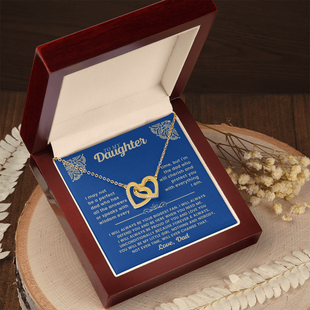 Daughter-Interlocking Heart Necklace (4)