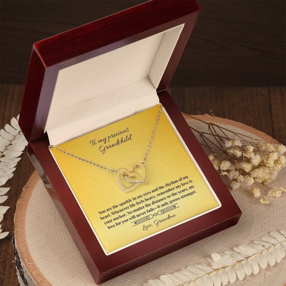Granddaughter-Interlocking Heart Necklace (27)