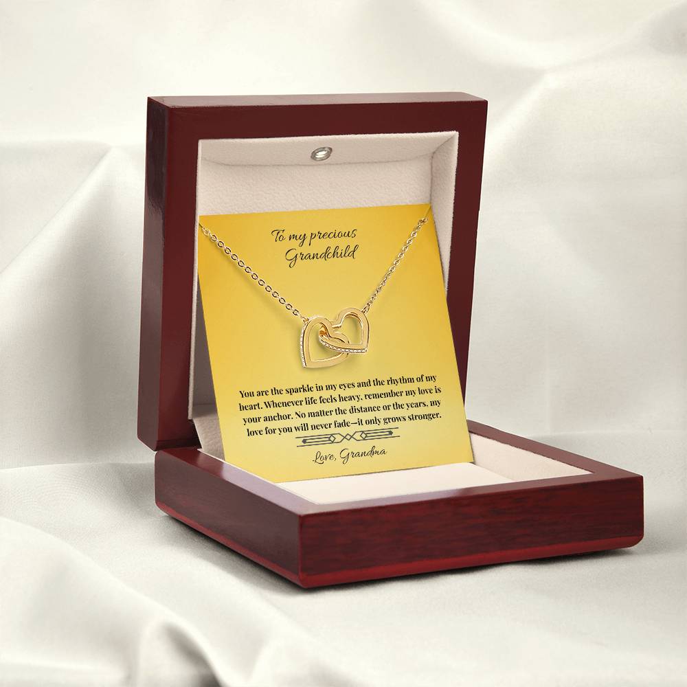 Granddaughter-Interlocking Heart Necklace (27)
