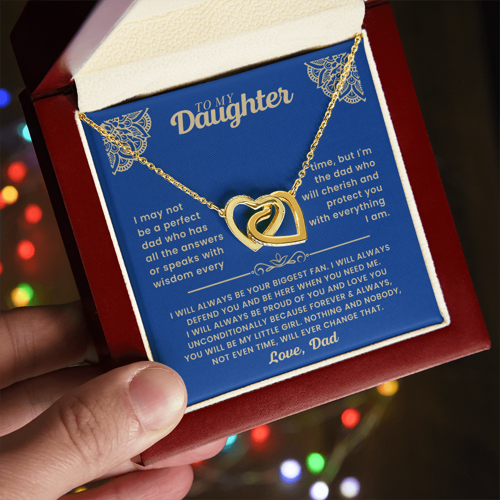 Daughter-Interlocking Heart Necklace (4)