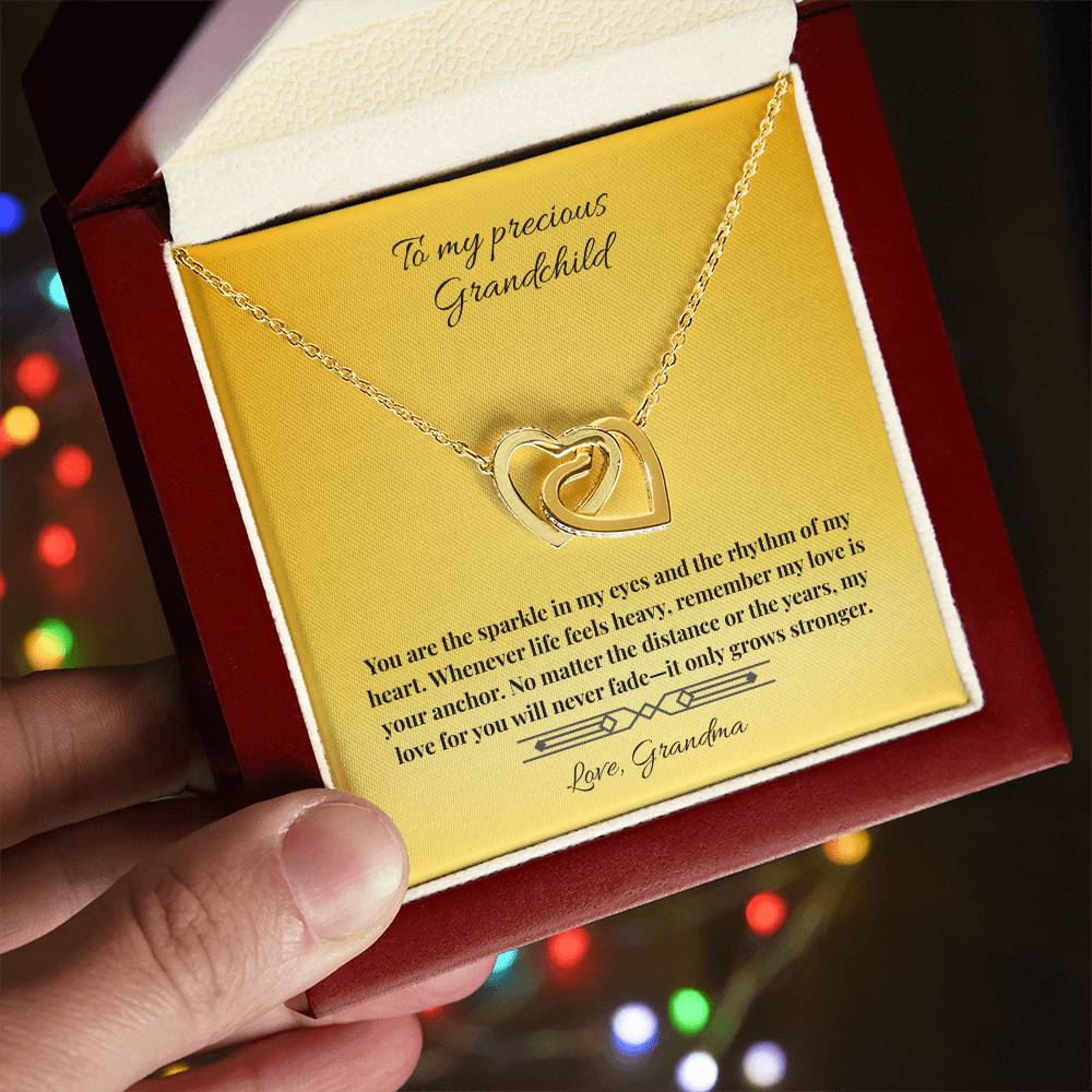 Granddaughter-Interlocking Heart Necklace (27)