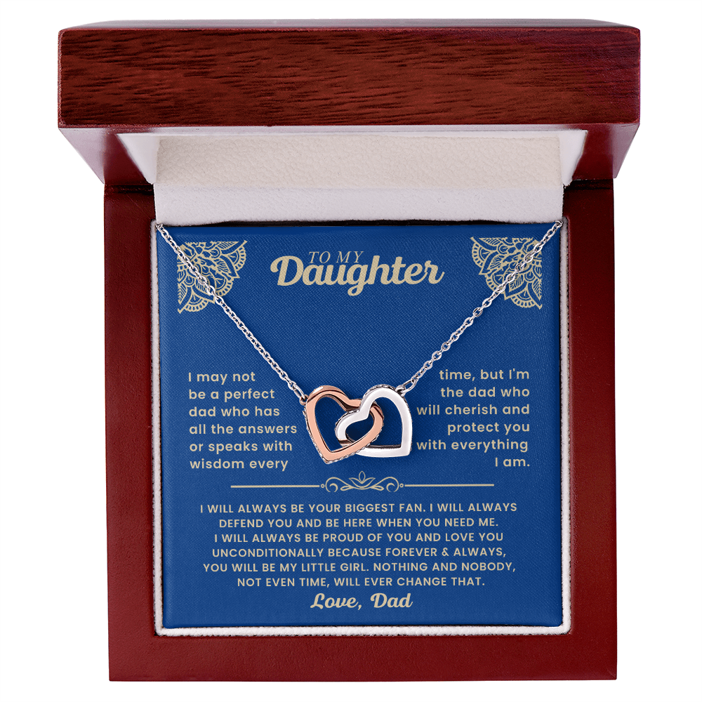 Daughter-Interlocking Heart Necklace (4)